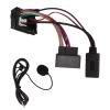 Audio Wireless Bluetooth5.0 Cable, Audio Wireless Bluetooth Cable 12 Pin AUX Wire Harness Handsfree Mic Replacement for E60 E63 E64 E66 E81 E82 E70 E90 view 4