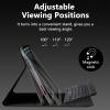 MMK for iPad 11th 10th Generation Case with Keyboard (2022, 10.9"), Wireless Detachable Keyboard, Pencil Holder for iPad 11 inch (A16 2025), 10th Gen (10.9 Inch 2022) Black view 3