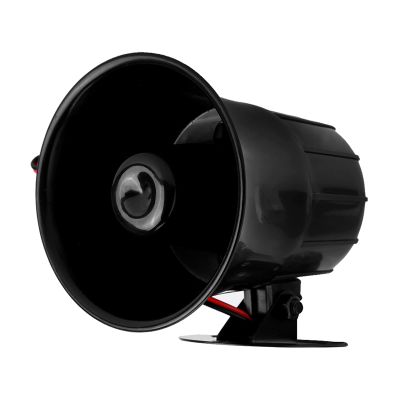 DC 12V 110db Security Alarm Horn Wired Loud Siren Alarm High Decibel Warning Horn for Industrial Security, Outdoor Emergency