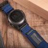 Hemsut H Nylon Sports Watch Band, 22mm Military Strap, Compatible with Garmin Fenix 8 47mm, 7, 7 Pro, 5, 5 Plus, 6, 6 Pro, Forerunner 945, 935, Instinct, MARQ Series, Approach S60, S62, D2 Delta view 3
