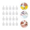 FOMIYES 250pcs Beauty Salon Supplies Glue Bottle Mouth Plugs Replacement Nozzles for Lash Glue Bottles view 2