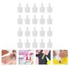 FOMIYES 200pcs Eyelash Grafting Bottle Plugs Glue Bottle Tips Plastic Lash Extension Glue Applicator Tips view 3