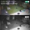 Kittyhok Solar Home Security Camera System, 4pcs 2k Ultra Solar Security Cameras Wireless Outdoor, Smart Human Detection, Spotlight, Forever Power, 10CH NVR, 60 Days Local Storage, 0 Monthly Fee view 3