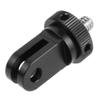 FEICHAO 1/4" Tripod Adapter Mount Aluminum Alloy Reinforcable Mini Connector Compatible with Hero Osmo Action 4 X4/3 Sport Camera (Black) view 3