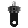 FEICHAO 1/4" Tripod Adapter Mount Aluminum Alloy Reinforcable Mini Connector Compatible with Hero Osmo Action 4 X4/3 Sport Camera (Black) view 4