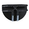 Wire Cube Connectors for Modular Storage Shelving, 20 Pcs Black Semi-Circle PP Replacement Clips for Wire Cube Organizers and Closet Shelves view 2