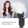 Akozon Camera Flash Light Diffuser, Portable Camera Diffuser Universal ArC Shape Camera Flash Light Diffuser Reflector Softbox view 3