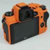 CLKSUMFE Shell for Nikon Z6II Z7II, Camera Soft Silicone Protective Cover Case for Nikon Z6II Z7II-Orange view 2