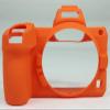 CLKSUMFE Shell for Nikon Z6II Z7II, Camera Soft Silicone Protective Cover Case for Nikon Z6II Z7II-Orange view 4