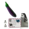 Cartoon USB 2.0 Memory Stick USB Flash Drive Fashion Pen Thumb Pendrive U Disk Drive Eggplant 32GB view 1