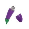Cartoon USB 2.0 Memory Stick USB Flash Drive Fashion Pen Thumb Pendrive U Disk Drive Eggplant 32GB view 2