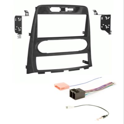 ASC Audio Double Din Car Stereo Kit, Black, Made for 2010-2012 Hyundai Genesis Coupe w/Manual A/C