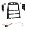 Double Din Car Stereo Radio Dash Kit, Wire Harness, and Antenna Adapter Combo Made for 2010 2011 Hyundai Genesis Coupe w/Auto A/C view 1