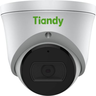 Tiandy TC-C38XS I3/E/Y/M/2.8mm/V4.0 Lite Series IR Turret Camera, 8MP, 1/2.8" CMOS, Full Metal Housing, Up to 3840x2160 at 20fps, 120dB WDR, Smart IR, Built-in Mic, On-Board Storage