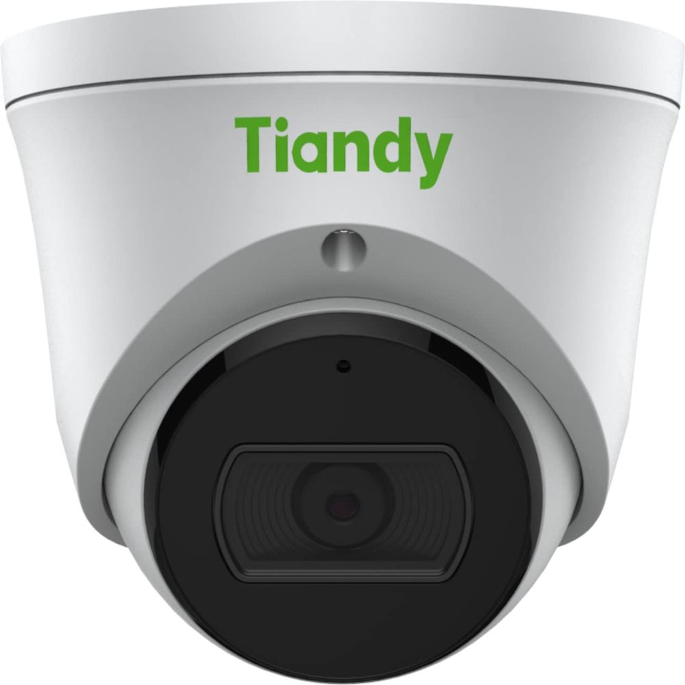 Tiandy TC-C38XS I3/E/Y/M/2.8mm/V4.0 Lite Series IR Turret Camera, 8MP, 1/2.8" CMOS, Full Metal Housing, Up to 3840x2160 at 20fps, 120dB WDR, Smart IR, Built-in Mic, On-Board Storage