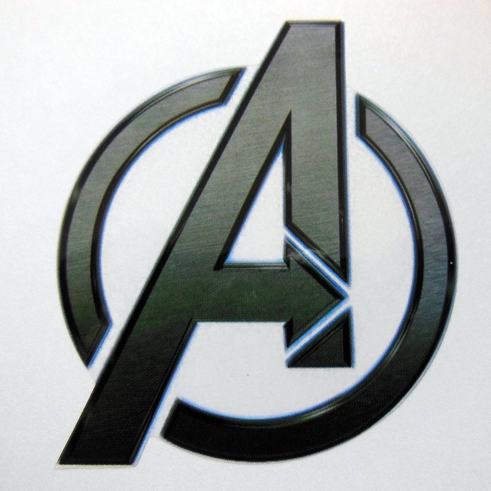 VATH Sticker Compatible with Marvel Comics Avengers Logo 45 x 50mm [801]