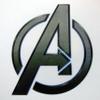VATH Sticker Compatible with Marvel Comics Avengers Logo 45 x 50mm [801] view 1
