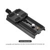 Andoer QRC-01 Quick Release Plate QR Plate Aluminium Alloy with 1/4 Inch and 3/8 Inch Screws Compatible with Manfrotto 501HDV / 701HDV / 503HDV / 577/519/561 / Q5 view 2