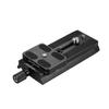 Andoer QRC-01 Quick Release Plate QR Plate Aluminium Alloy with 1/4 Inch and 3/8 Inch Screws Compatible with Manfrotto 501HDV / 701HDV / 503HDV / 577/519/561 / Q5 view 3