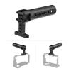 Andoer Universal Camera Cage Top Handle Grip with 1/4 Inch 3/8 Inch Threaded Screw Holes Cold Shoe Mounts for Photography Lamp Microphone view 4