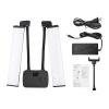 Andoer Flexible Double Arms LED Fill Light Bi-Color Dimmable Beauty LED Video Lights 3200K-4500K-5600K 3 Light Modes 45W with Phone Holder for Portrait Photography Live Streaming Vlogging Makeup view 2
