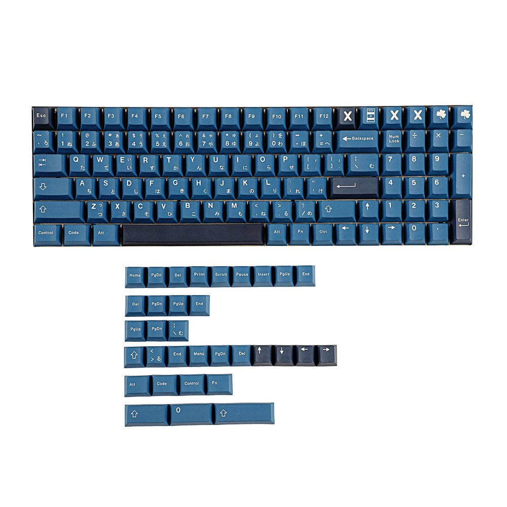 136 Key Striker Cherry Profile Five Side Dye Sub Keycaps PBT Key caps for TKL 61 64 68 75 87 96 104 108 Keychron MX Keyboard