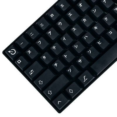 129 Key WOB Katakana EVA Cherry Profile Five Side Dye Sub Keycaps PBT Key caps for TKL 61 64 68 75 87 96 104 108 Keychron MX Keyboard
