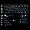 129 Key WOB Katakana EVA Cherry Profile Five Side Dye Sub Keycaps PBT Key caps for TKL 61 64 68 75 87 96 104 108 Keychron MX Keyboard view 2