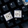 129 Key WOB Katakana EVA Cherry Profile Five Side Dye Sub Keycaps PBT Key caps for TKL 61 64 68 75 87 96 104 108 Keychron MX Keyboard view 4