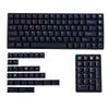 136 Key Midnight Rainbow Cherry Profile Five Side Dye Sub Keycaps PBT Key caps for TKL 61 64 68 75 87 96 104 108 Keychron MX Keyboard view 1