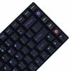 136 Key Midnight Rainbow Cherry Profile Five Side Dye Sub Keycaps PBT Key caps for TKL 61 64 68 75 87 96 104 108 Keychron MX Keyboard view 4