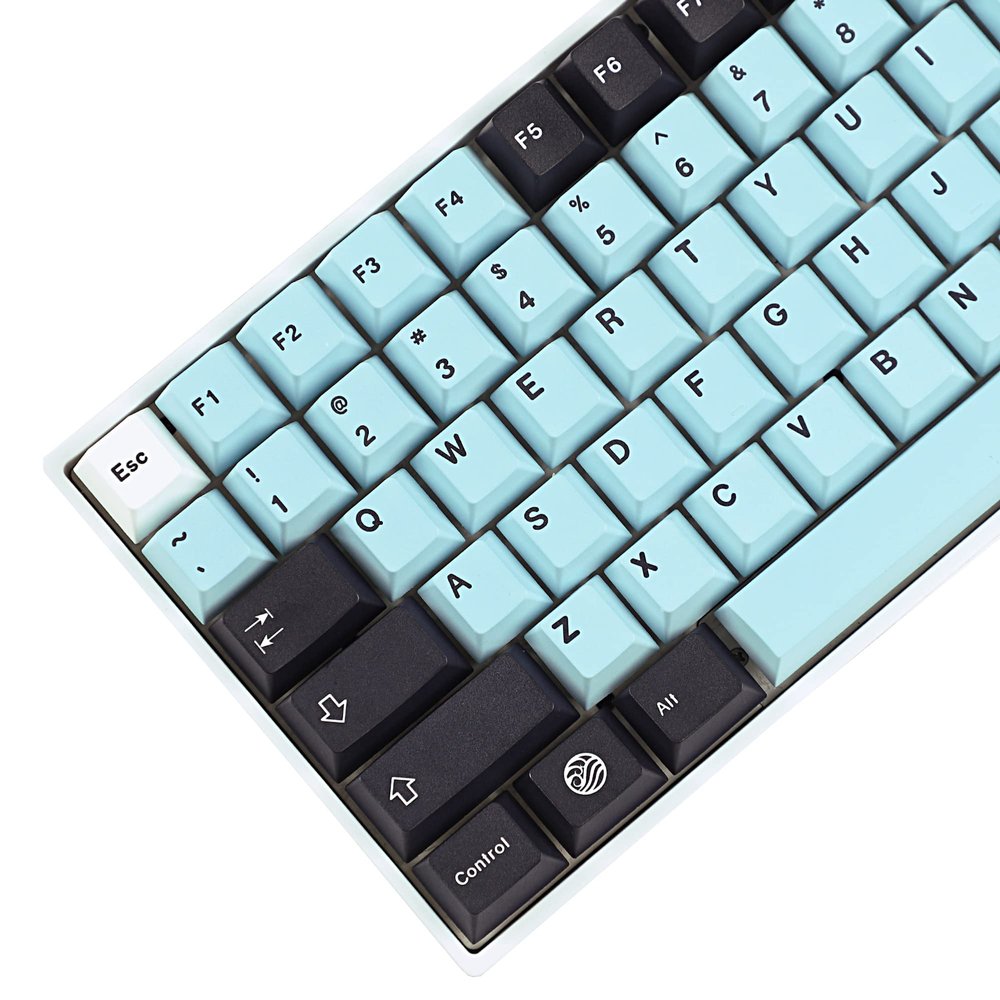 130 Key Mizu Cherry Profile Five Side Dye Sub Keycaps PBT Key caps for TKL 61 64 68 75 87 96 104 108 Keychron MX Keyboard