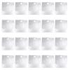 ZJchao Beard Cutting Cloth, 20pcs Disposable Beard Apron Liners Trimming Degradable Sink Collect Beard Catcher Grooming Cape Stubble Beard Hair Catcher for Man Father Husband Boyfriend view 1