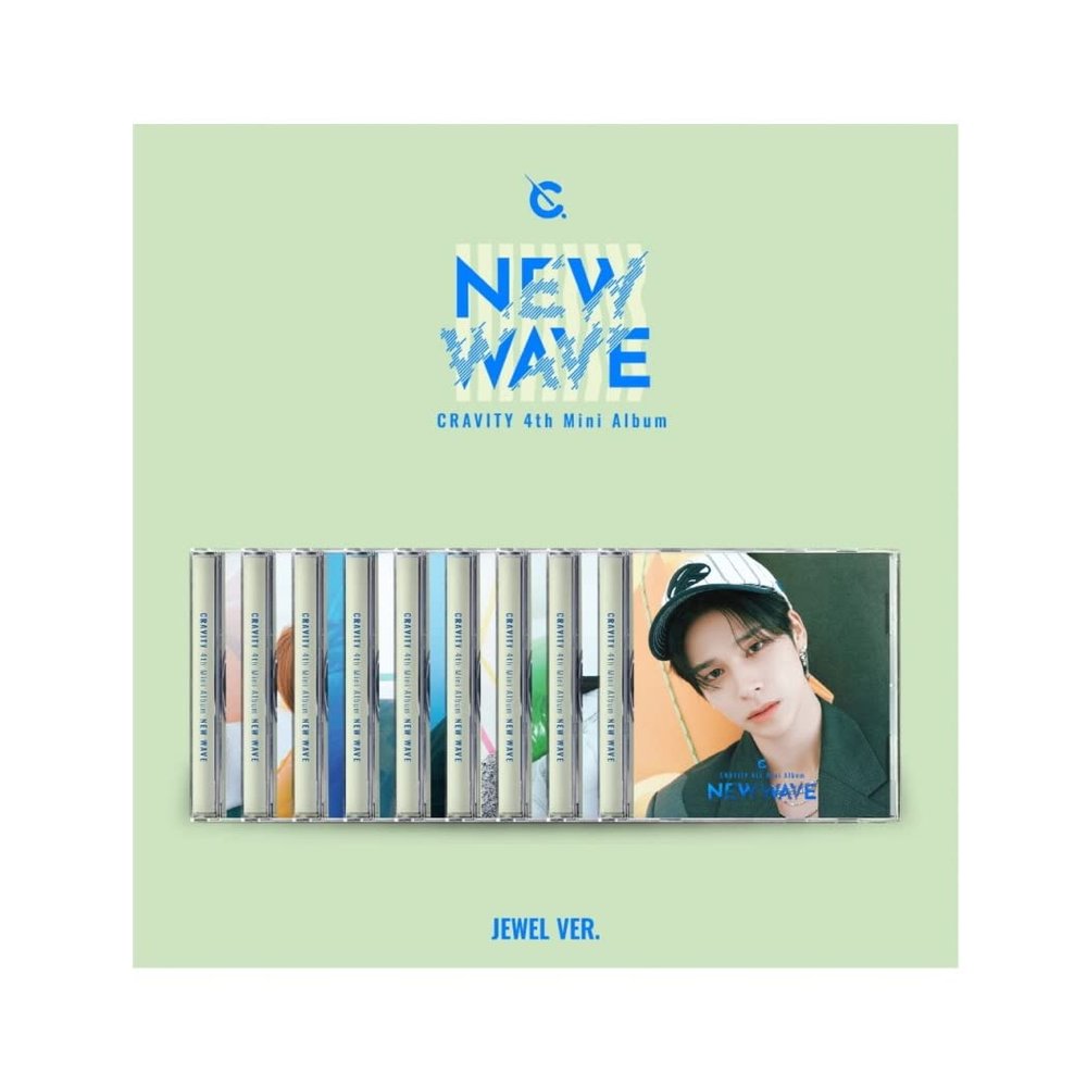 DREAMUS CRAVITY - 4th Mini Album New Wave Jewel ver. Limited Edition CD (Random ver.), (SMK1348)