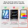 bersem 2-Pack Paperfeel Screen Protector for iPad A16 11th/10th Generation (11/10.9 Inch, 2025/2022) & iPad Air 11 Inch M3 2025/M2 2024, Matte PET Film, Anti-Glare, Case Friendly, EZ Kit view 2