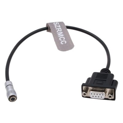 SZRMCC Timecode Cable DB9 9 Pin Female to Weipu 4 Pin Female for Z CAM E2 Flagship S6 F6