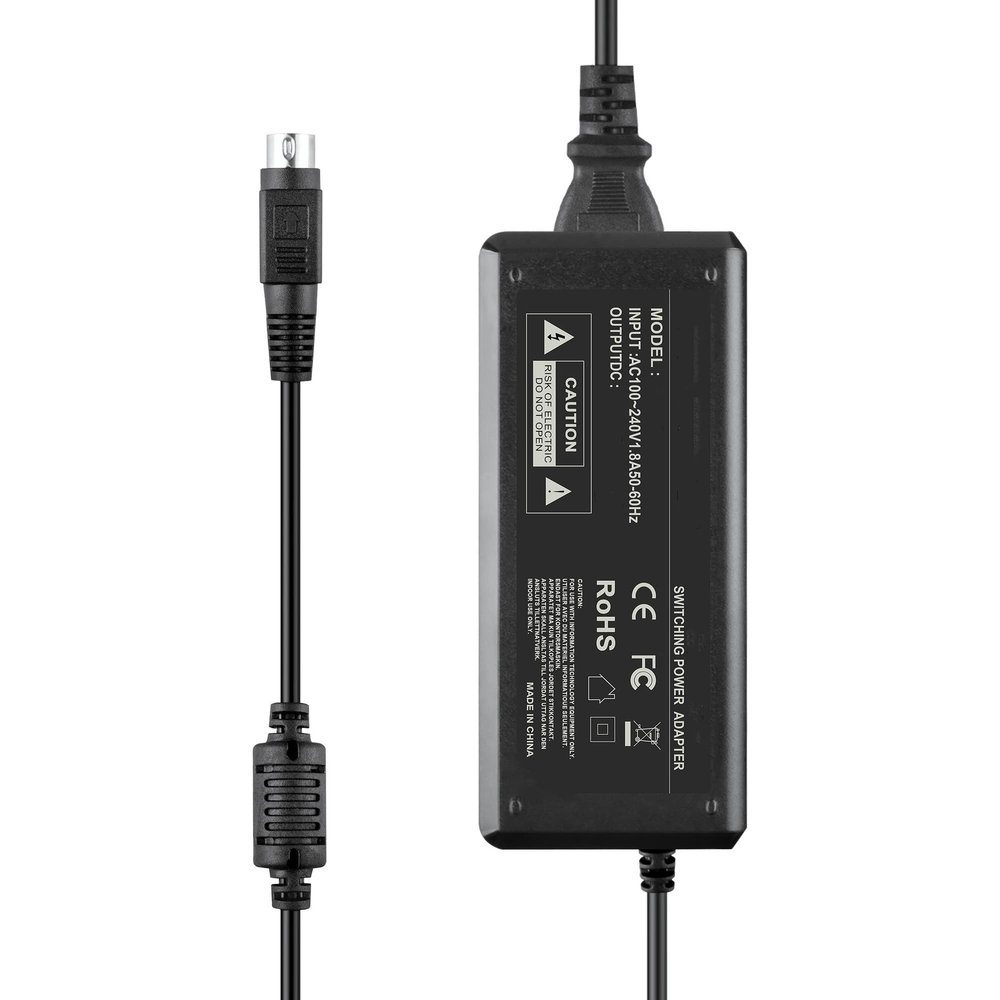 Dysead 4-Pin AC Adapter for FD Fantom Drives TFD500U16 Titanium II USB 2.0 External HDD