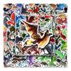 100Pcs Dragons Stickers for Laptops,Cartoon Pterosaur Vinyl Sticker for Kids Teens Adults,Cute Western Dragon House Waterproof Gift Sticker for Water Bottle Skateboard Phone Guitar Decals view 1