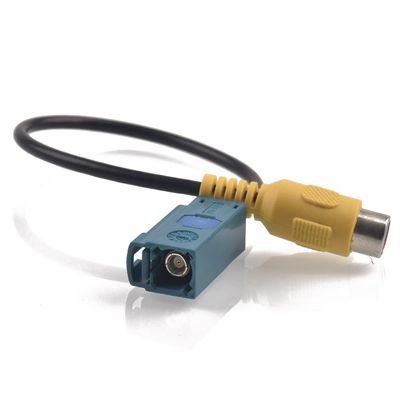 Strpump Fakra Reversing Back Up Rearview Camera Video Connection Adapter Cable Wire Adapter Compatible for Mercedes-Benz Ford VOLVO S40 S60 V40 V60