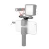 Andoer PT-2 Double Cold Shoe Mount Extension Bar Dual Bracket for DV DSLR Camera Smartphone Mic LED Video Light view 3