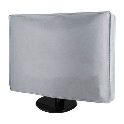 ECYC 24 inch Monitor Dust Cover, Universal PC Desktop Computer Monitor Dust Cover Non-Woven Fabric Dustproof Waterproof Screen Protector Cover for PC, Desktop, TV