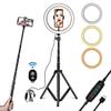 Andoer 26 cm LED Ring Light Additional Light Filling Light LED Light Folding Light for Photography Live Stream Makeup YouTube Video with Tripod Stand Remote Shutter view 1