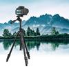 Andoer Q160HA Camera Tripod, Video Tripod, Horizontal Mounted, High Performance Camera Tripod with 3-Way Pan and Tilt Head for DSLR Cameras Camcorder Mini Projector Compatible with Canon Nikon Sony view 2
