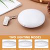 Mobestech Touch Sensor Purse Led Light Handbag Light with Clip Automatic Night for Backpack Suitcase Purse 2.55X2.55X0.31in Easy Item Finding view 2