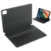 Dpofirs TouchPad Keyboard Case for Pad 5/5 Pro Magic TouchPad, M2107K81RC Slim PU Protective Cover with 63 Keys Magnetically Trackpad Keyboard Tablet Keyboard Cases for view 1