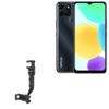 BoxWave Car Mount Compatible with Infinix Smart 6 - Rearview Mirror Car Mount, Rear View Mirror Adjustable GPS Car Mount - Jet Black view 1