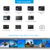 Andoer 48-in-1 Action Camera Accessories Kit Sports Camera Accessories Set Replacement for Hero 10 9 8 Max 7 6 5 Action Cameras with Carrying Case view 3