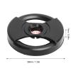 5PCS Record Adapters,45RPM Turntable Adapter,Plastic Gramophone Player Accessories Black 1L50 view 2