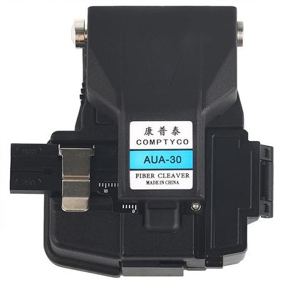 Dong Yong AUA-30 Optical Fiber Cutting Knife Leather Wire Optical Cable Jumper Bare Fiber High Precision Fiber Cleaver with Waste Box