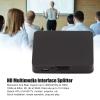 Leapiture 1 in 2 Out HDMI Port Splitter 4K HDMI Splitter High Definition Multimedia Interface Splitter for Home Entertainment Clear Display view 4
